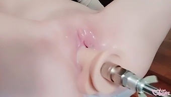 Lina Moore'S Intimate Solo Session With Creampie And Squirt