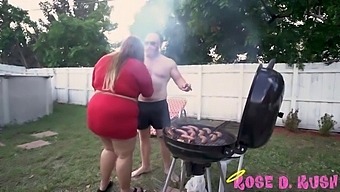 Rose Kush Indulges In Public Nipple Play With A Well-Endowed Stud