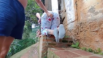 Amateur Teen Secretly Records Her Maid And Lover'S Outdoor Lesbian Encounter