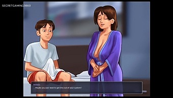 Mature And Curvaceous Stepmom Discovers Her Stepson'S Solo Pleasure