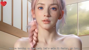 Uncensored Hentai Joi With Asian Babe'S Jiggling Tits And Pov Cumshot