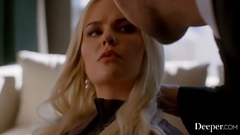 Vic, An Anal-Curious Submissive, Pushes Her Boundaries In A Deep Anal Scene