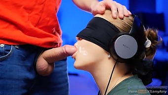Blindfolded Oral Pleasure With A Twist - Xsanyany'S Latest Challenge