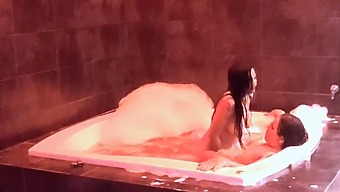 Enjoy Watching Her Bounce On Top Of Me In The Jacuzzi