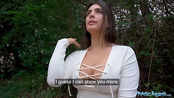 Tru Kait Gives A Hardcore Public Performance On Top Of A Penis