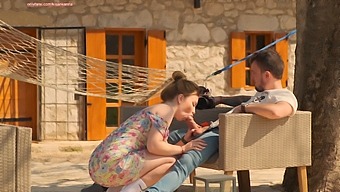 Amateur Wife Sharing In The Great Outdoors: A Russian 18 Exclusive Video
