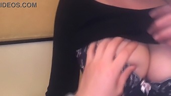 A Busty Teenage Japanese Girl Experiences Breast Stimulation
