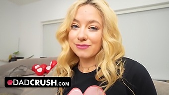 Blonde Teen Strips For Stepdad In Hd Porn Video