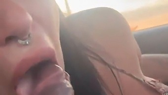 Melissa Lisboa'S Oral Skills Save The Day During A Car Trouble Incident