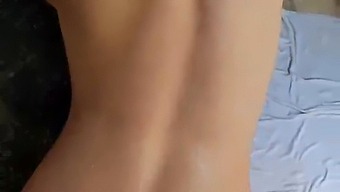 Two Skilled Men Pleasure Two Young Women In A Steamy Bathroom Encounter