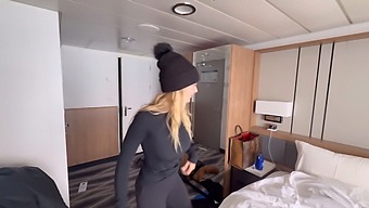 Affair With A Beautiful Blonde On A Cruise